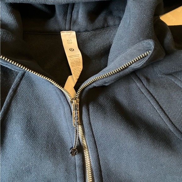 NWT Lululemon Scuba Oversized Half-Zip Hoodie, XS/S, True Navy - Picture 8 of 8